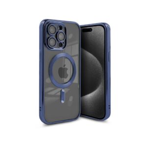 Etui MAGSHINE MAGSAFE do Apple iPhone 16+ granatowy