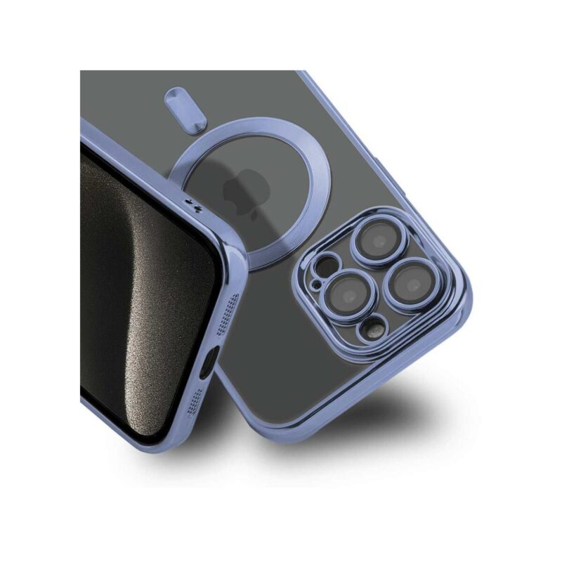 Etui MAGSHINE MAGSAFE do Apple iPhone 16+ niebieski