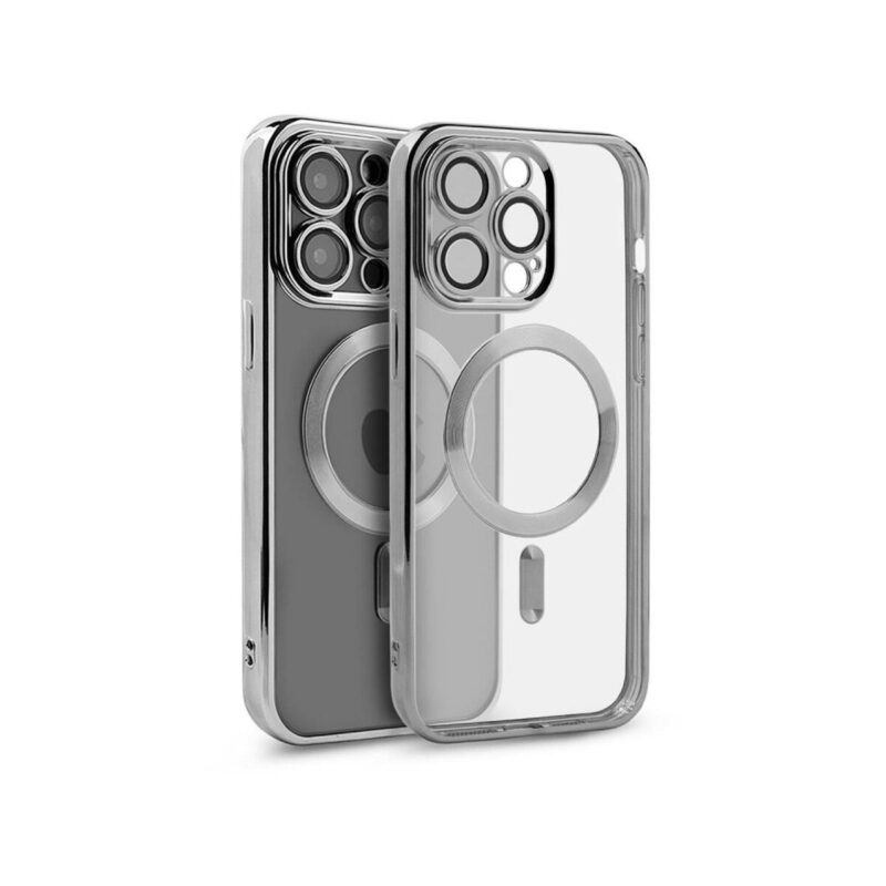 Etui MAGSHINE MAGSAFE do Apple iPhone 16+ srebrny