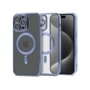 Etui MAGSHINE MAGSAFE do Apple iPhone 16+ niebieski
