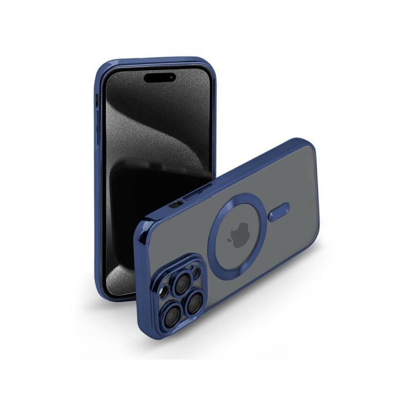 Etui MAGSHINE MAGSAFE do Apple iPhone 16 granatowy