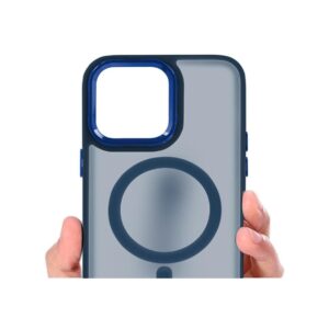 Etui MAGMAT MAGSAFE do Apple iPhone 16 PRO granatowy