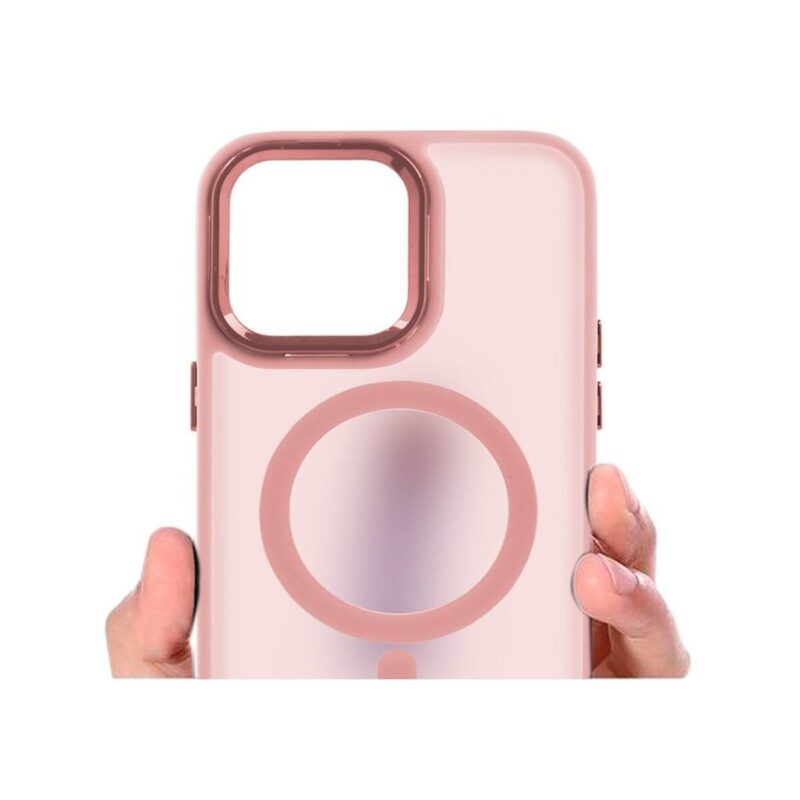 Etui MAGMAT MAGSAFE do Apple iPhone 16+ różowy