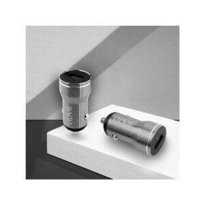Ładowarka samochodowa VIDVIE CC536 1xUSB QC 3.0 18W srebrny