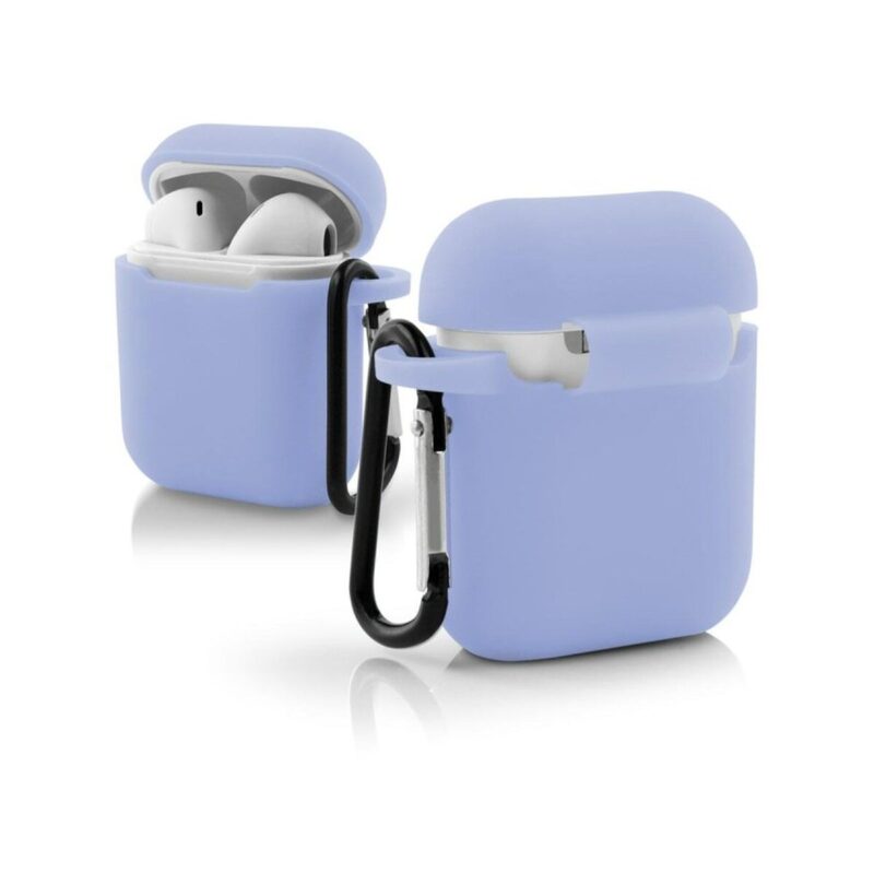 Etui na słuchawki do Apple AirPods I/II jasnoniebieski