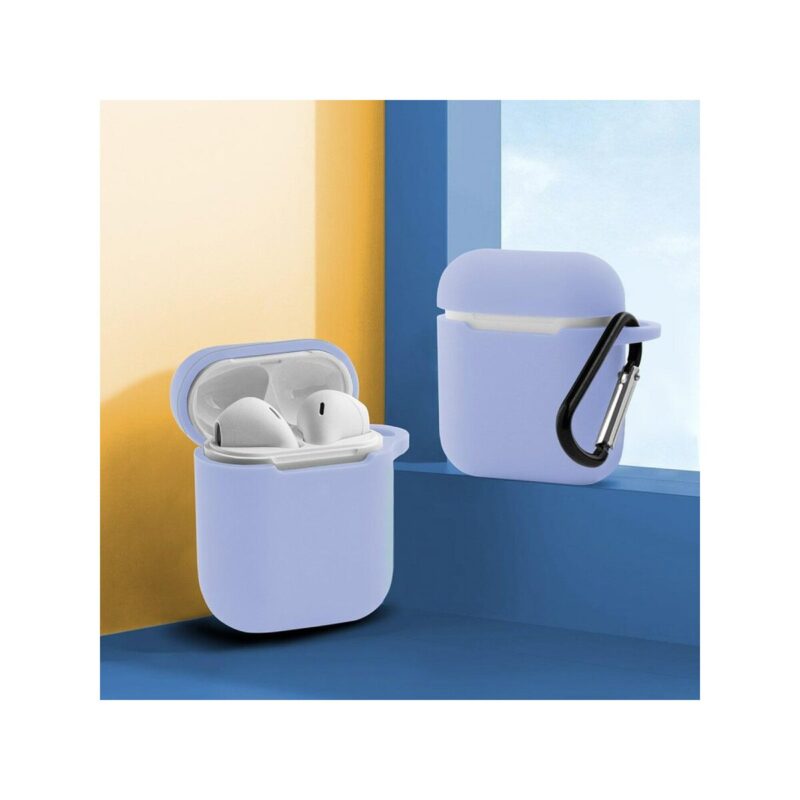 Etui na słuchawki do Apple AirPods I/II jasnoniebieski