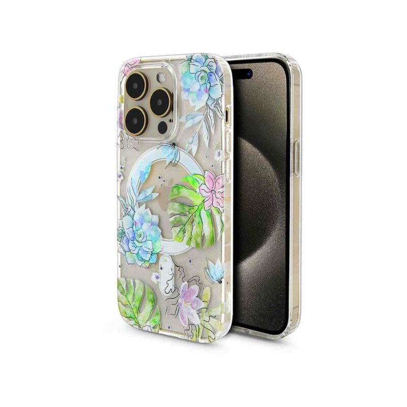 Etui MAGSAFE PRINT do Samsung S23+ tropical