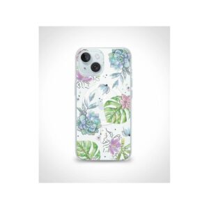 Etui MAGSAFE PRINT do Apple iPhone 15+ tropical