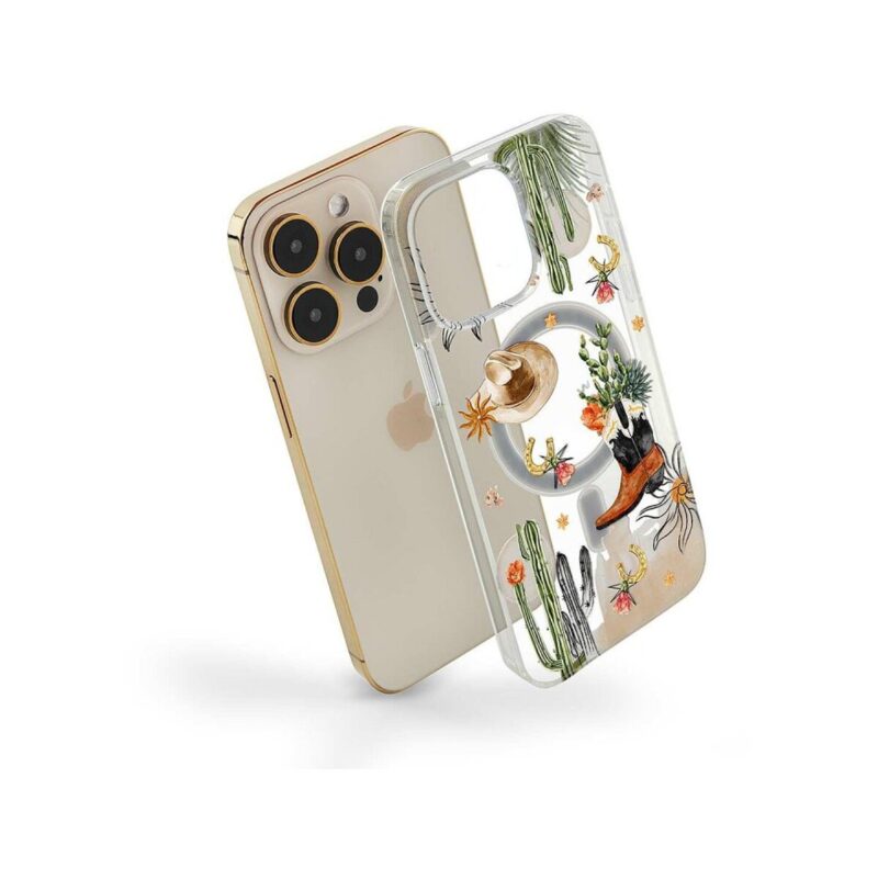 Etui MAGSAFE PRINT do Apple iPhone 13 MINI wildwest