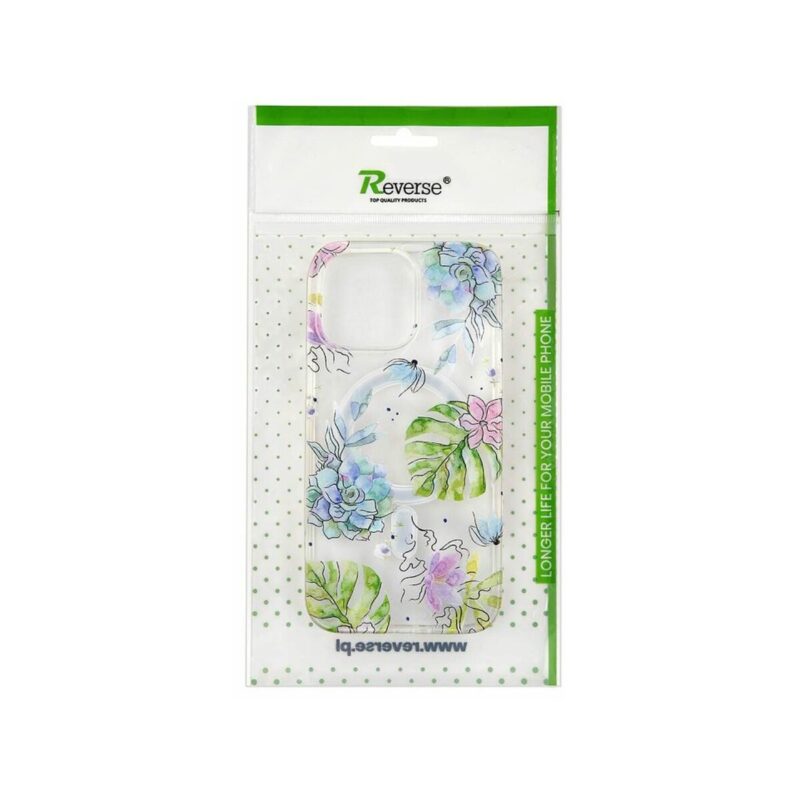 Etui MAGSAFE PRINT do Apple iPhone 14 PRO tropical