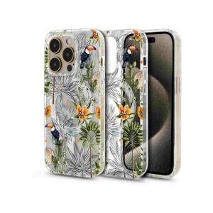Etui MAGSAFE PRINT do Apple iPhone 13 MINI jungle