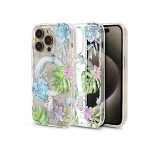 Etui MAGSAFE PRINT do Apple iPhone 13 MINI tropical