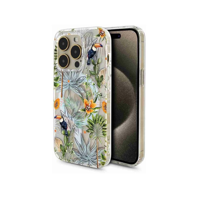 Etui MAGSAFE PRINT do Apple iPhone 12 MINI jungle