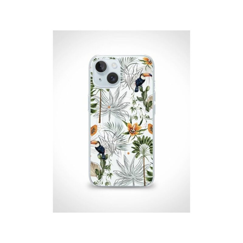 Etui MAGSAFE PRINT do Apple iPhone 12 MINI jungle