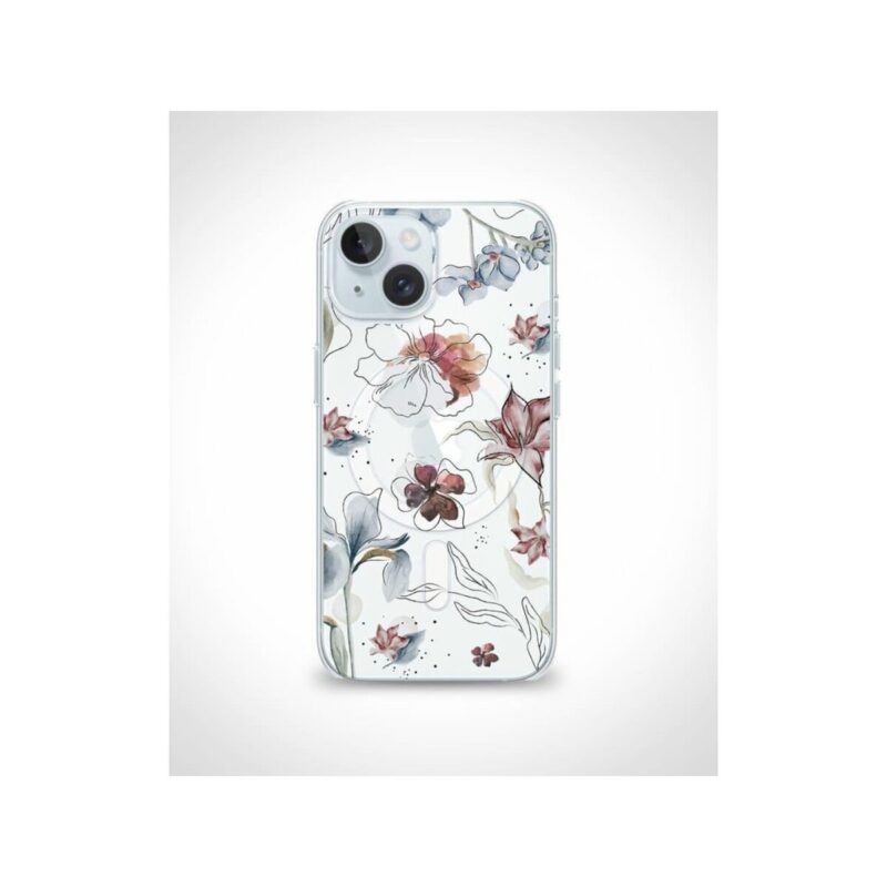 Etui MAGSAFE PRINT do Apple iPhone 12 flora