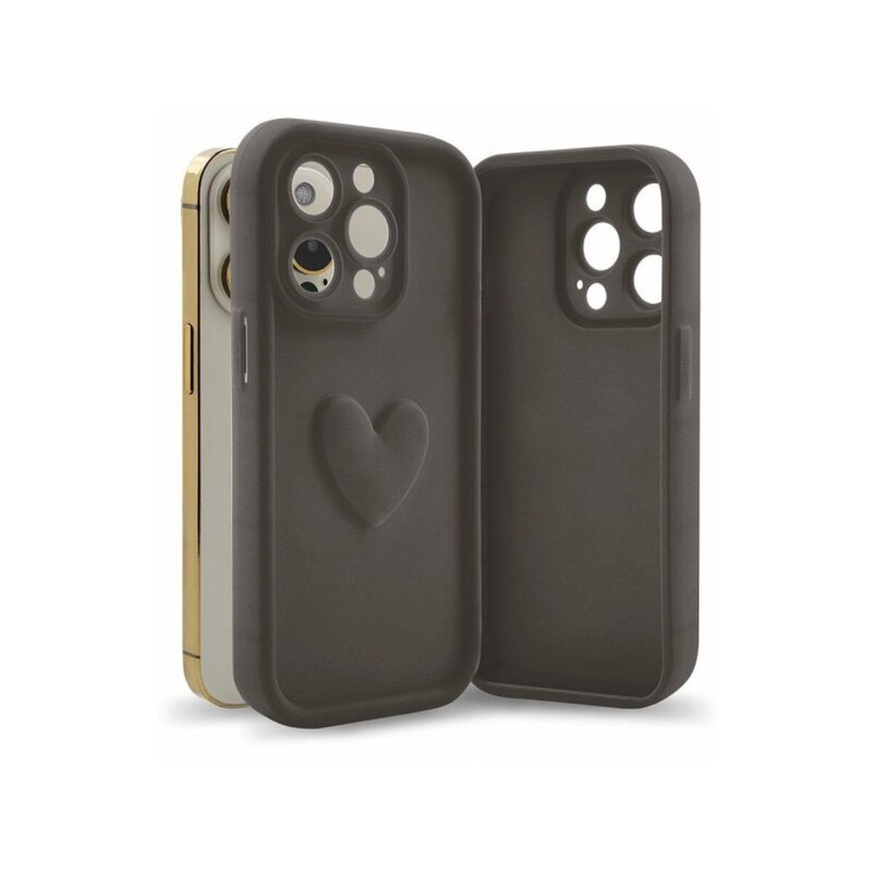 Etui HEARTS do Apple iPhone 16 PRO MAX kawowy