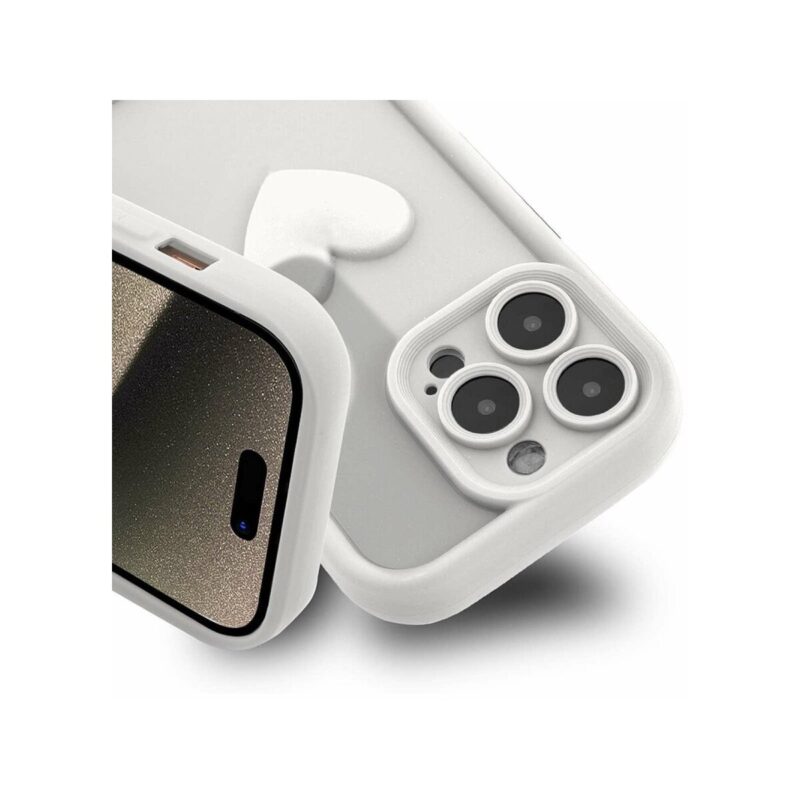 Etui HEARTS do Apple iPhone 16 PRO MAX biały