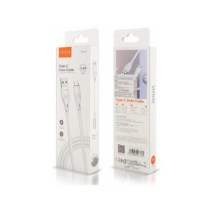 Kabel VIDVIE CB4016 USB/Type C 2.4A, 1m biały