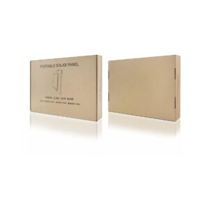 Panel solarny A09 czarno-pomarańczowy