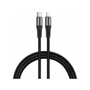 Kabel VIDVIE CB4038 Type C/iPhone 30W, 3m czarny