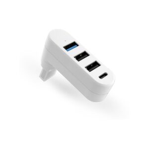 275147-large-default-adapter-hub-usb2xusb-2-0-1xusb-3-0-1xtype-c-bialy Adapter HUB USB/2xUSB 2.0 + 1xUSB 3.0 + 1xType C biały