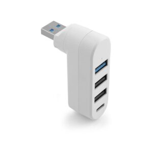 275148-large-default-adapter-hub-usb2xusb-2-0-1xusb-3-0-1xtype-c-bialy Adapter HUB USB/2xUSB 2.0 + 1xUSB 3.0 + 1xType C biały