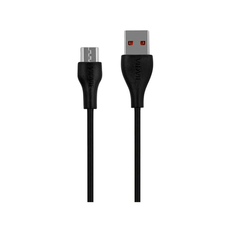 Ładowarka sieciowa VIDVIE PLE231 3xUSB + kabel Micro 2,4 A czarny