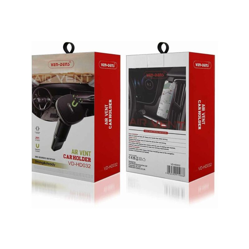 Uchwyt samochodowy VEN-DENS VD-HD032 Magnetyczny Do Kratki czarny