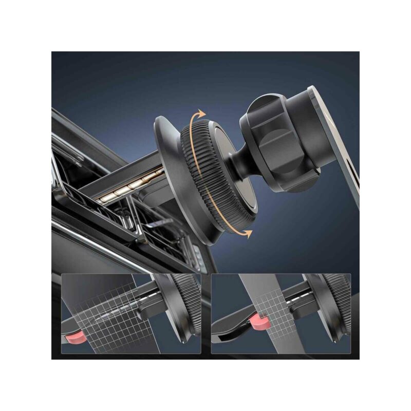 Uchwyt samochodowy VEN-DENS VD-HD033 Magnetyczny Do Kratki czarny