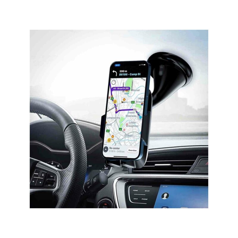 Uchwyt samochodowy VEN-DENS VD-HD002 Do Szyby czarny