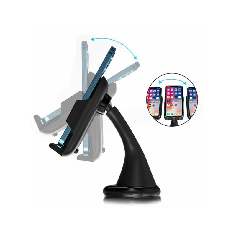 Uchwyt samochodowy VEN-DENS VD-HD002 Do Szyby czarny