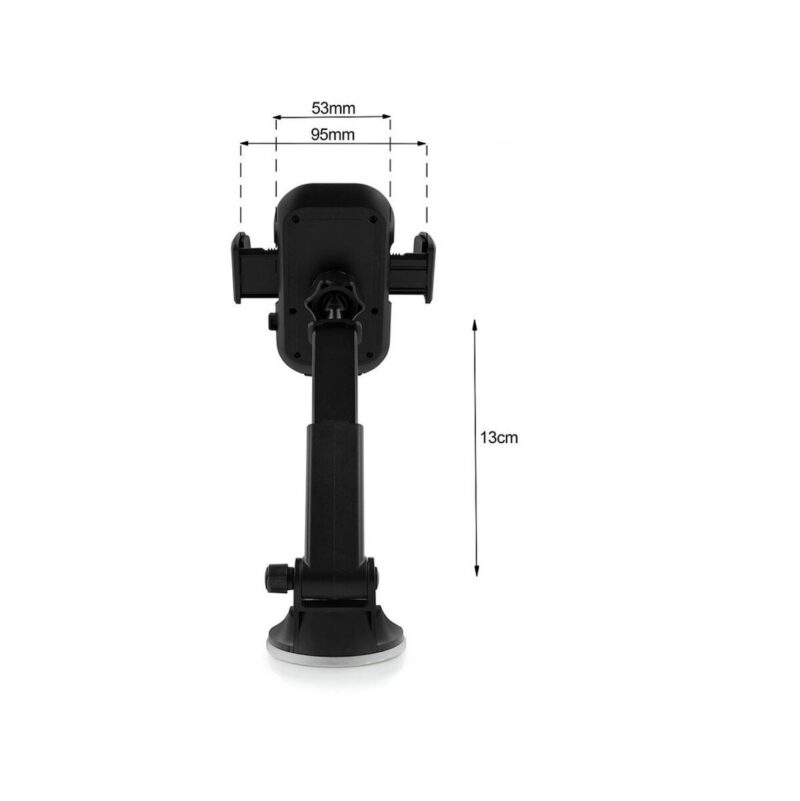 Uchwyt samochodowy VEN-DENS VD-HD042 do szyby i kokpitu czarny