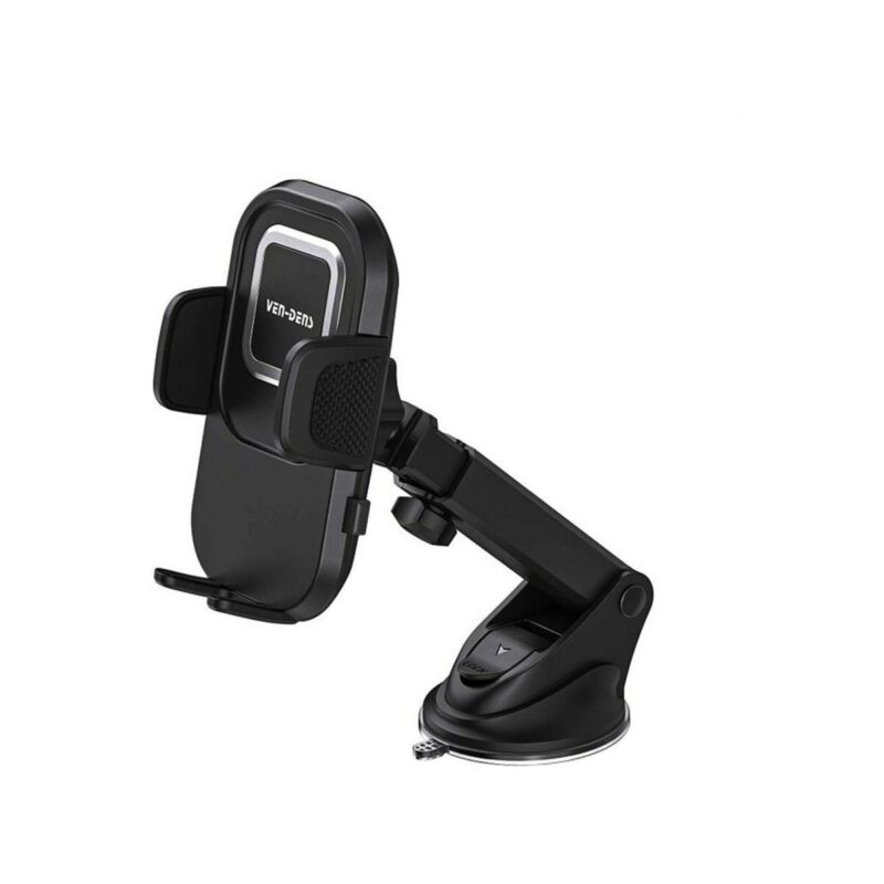Uchwyt samochodowy VEN-DENS VD-HD042 do szyby i kokpitu czarny
