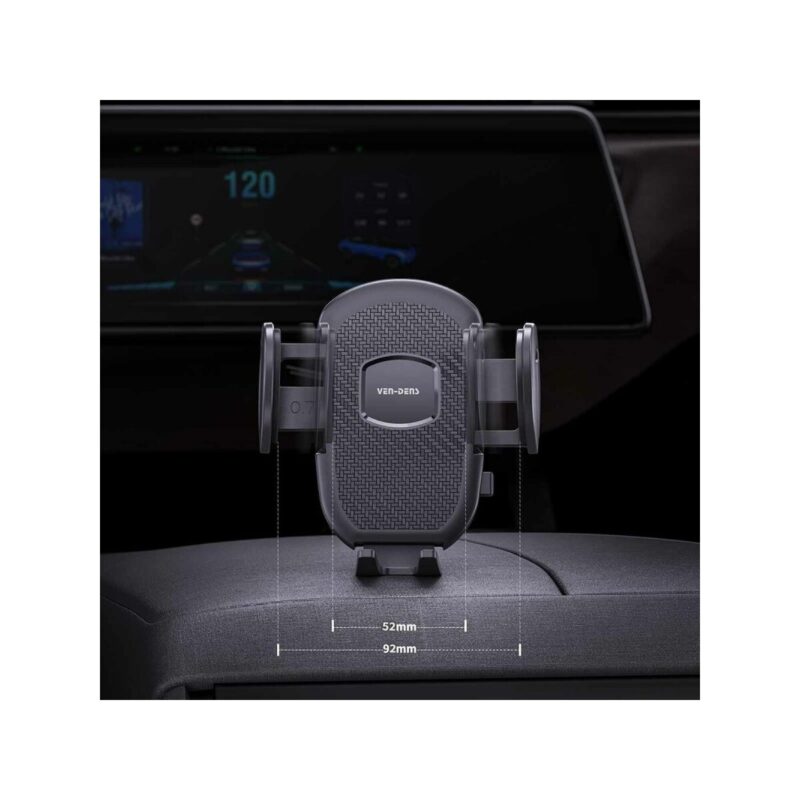 Uchwyt samochodowy VEN-DENS VD-HD043 Do Kratki czarny