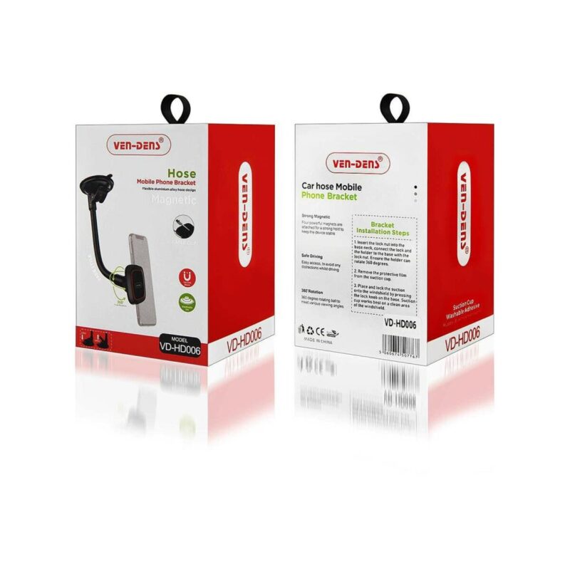 Uchwyt samochodowy VEN-DENS VD-HD006 Magnetyczny Do Szyby czarny