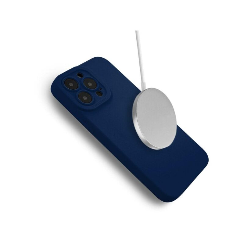 Etui SOFTY MAGSAFE do Apple iPhone 16+ granatowy