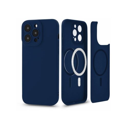 Etui SOFTY MAGSAFE do Apple iPhone 16 granatowy