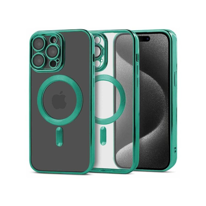 Etui MAGSHINE MAGSAFE do Apple iPhone 16 zielony