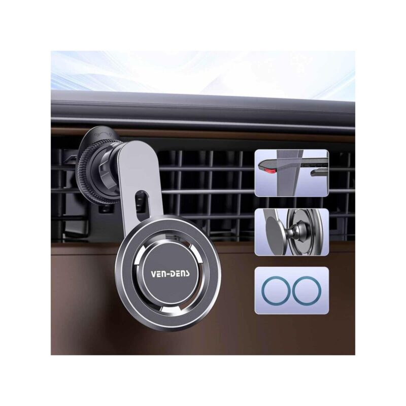 Uchwyt samochodowy VEN-DENS VD-HD034 Magnetyczny Do Kratki czarny