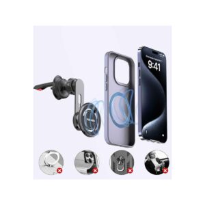 Uchwyt samochodowy VEN-DENS VD-HD034 Magnetyczny Do Kratki czarny