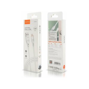 Kabel VIDVIE CB4016 USB/iPhone 2.4A, 1m biały