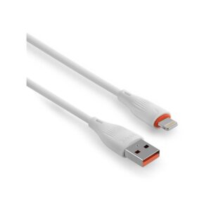 Kabel VIDVIE CB4016 USB/iPhone 2.4A, 1m biały