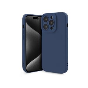 Etui SOFTY do Samsung A15 granatowy