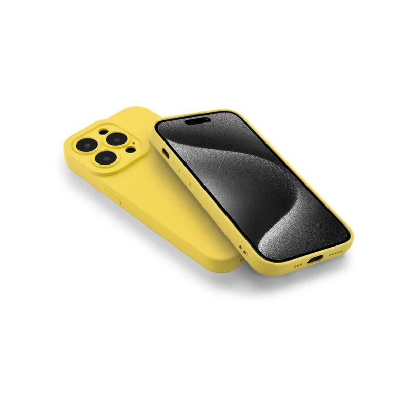 Etui SOFTY do Apple iPhone 15 żółty