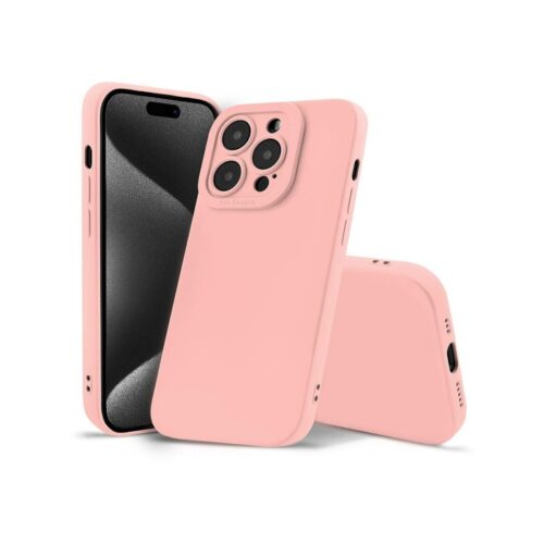 Etui SOFTY do Apple iPhone 15+ różowy