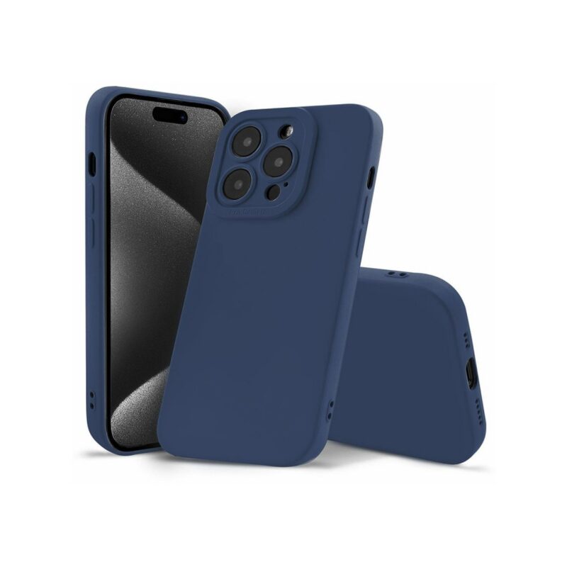Etui SOFTY do Samsung A52/A52s 4G/5G granatowy