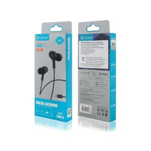 Słuchawki z kablem CELEBRAT D13 Type C czarny