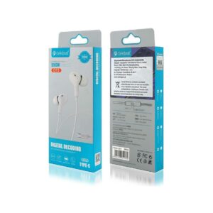 Słuchawki z kablem CELEBRAT D13 Type C biały