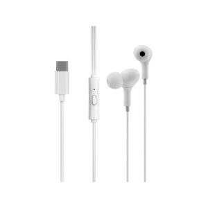 Słuchawki z kablem CELEBRAT D13 Type C biały