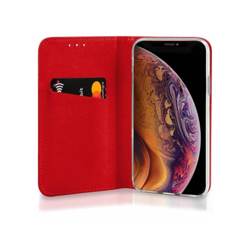 Kabura MAGNET BOOK do Xiaomi 14T czerwony